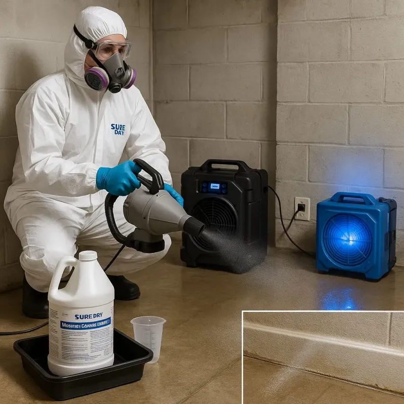 Sanitization and Odor Removal process in Vilonia, AR